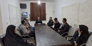 جلسه مشورتی جانشین فرمانده نیروی انتظامی بیارجمند
