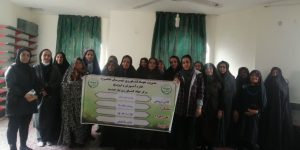 برگزاری كارگاه آموزشی پرورش زنبور عسل ویژه زنان روستایی در بیارجمند روستای قلعه بالا